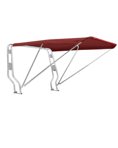 Roll bar con tendalino EXCELLENT  - Altezza 130cm - Larghezza 145cm, P015 - Crimson Red