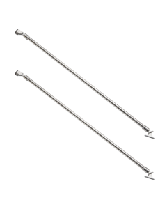 Ø40mm pair of stainless steel struts