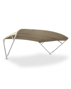 Bimini Top MAJESTIC 4 arches - 316L stainless steel tube Ø 40mm - Altezza 140cm - Larghezza 245cm, 5026 - Dune