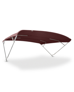 Bimini Top EXCLUSIVE 4 Bögen - Altezza 140cm - Larghezza 245cm, 5034 - Burgundy